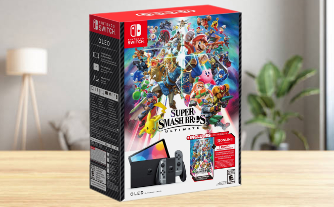 Nintendo Switch OLED Model Super Smash Bros Bundle