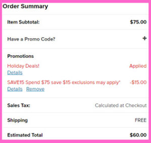ORder summary for Crocs Classic Clogs