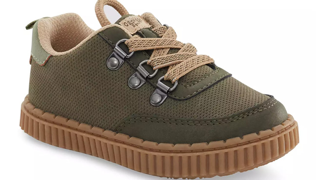 OshKosh Bgosh Heidy Toddler Boys Casual Slip On Sneakers