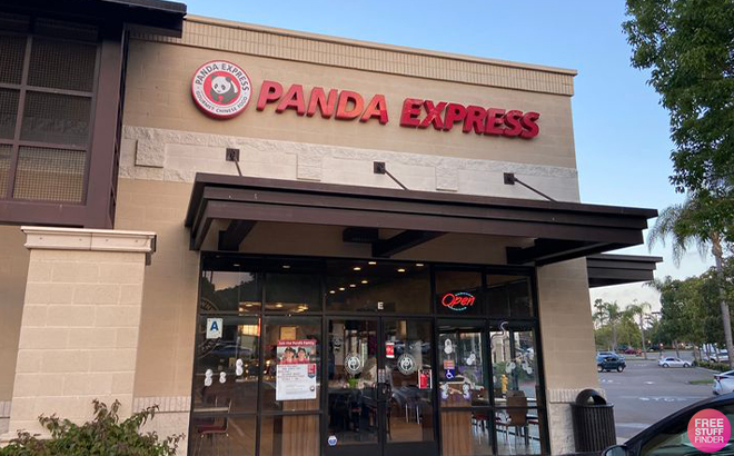 Panda Express Storefront and Sign