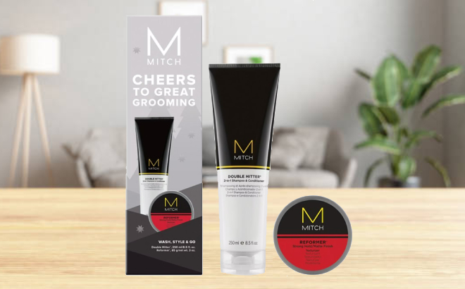 Paul Mitchell Cheers To Grooming 2 Piece Gift Set Paul Mitchell Cheers To Grooming 2 Piece Gift Set