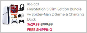 PlayStation 5 Slim Edition Bundle Screenshot