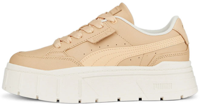 Puma Mayze Stack Soft Sneakers Cashew Color