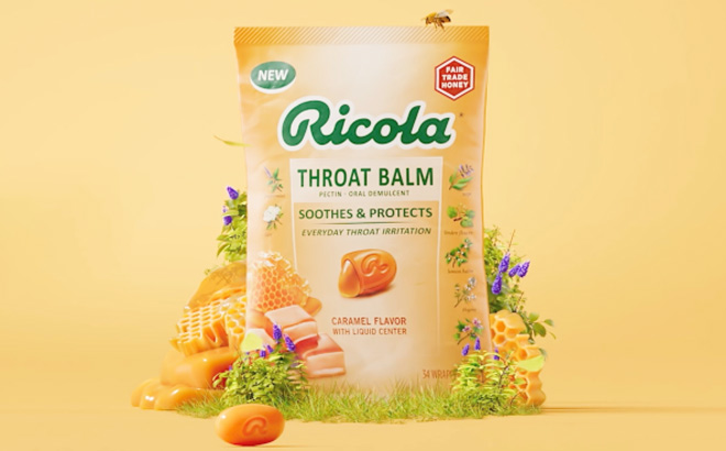 Ricola Throat Balm Sample