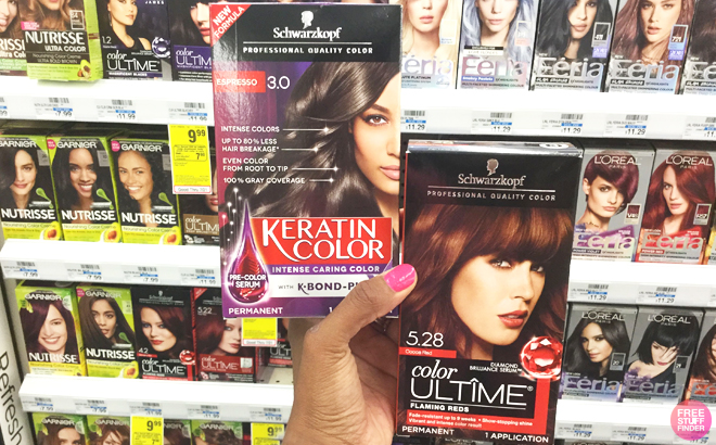 Schwarzkopf Keratin Color and color Ultimate