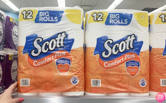 Scott ComfortPlus Toilet Paper 12 Pack