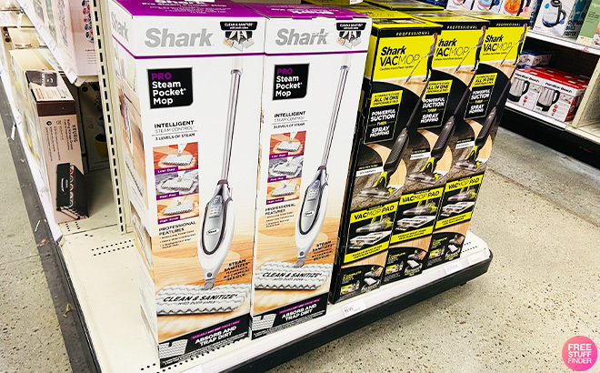 Shark Professional Steam Pocket Mop in Store