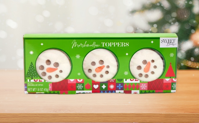 Snowman Marshmallow Toppers 3 Pack