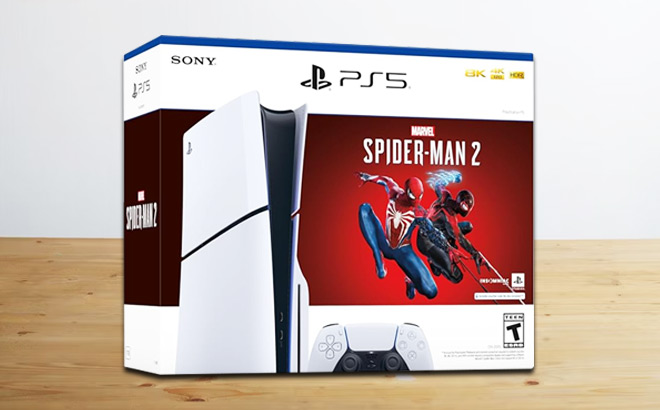 Sony PlayStation 5 Slim Marvels Spider Man Bundle