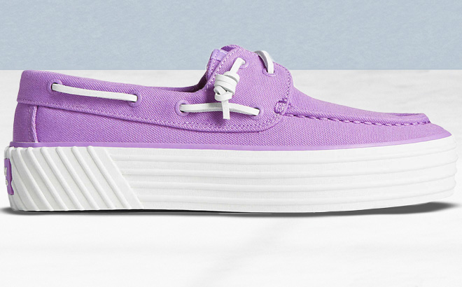 Sperry Womens SeaCycled Bahama 2 0 Platform Sneakers Sperry Womens SeaCycled Bahama 2 0 Platform Sneakers
