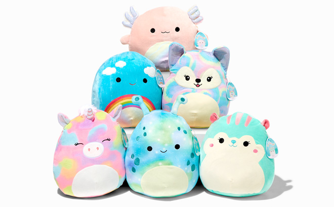 Squishmallows 1222 Over the Rainbow Soft Toy Styles May Vary