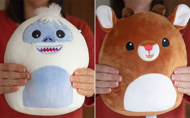 Squishmallows 8 Inch Abominable Snowman and Rudolph Squishmallows 8 Inch Abominable Snowman and Rudolph