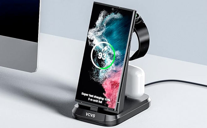 Super Fast Charging Station for Samsung Phones Watches Earbuds