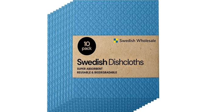 Swedish Dishcloth in blue