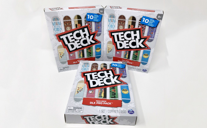 TECH DECK DLX Pro 10 Pack Collectible Fingerboards