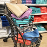 The Big One Bath Towel Sets in a Cart