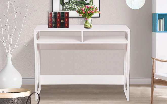 The Big One Writing Desk in White Color