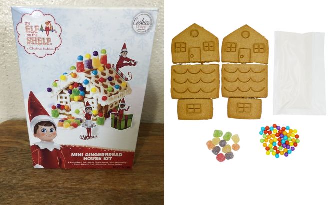 The Elf on the Shelf Mini Gingerbread House Kit