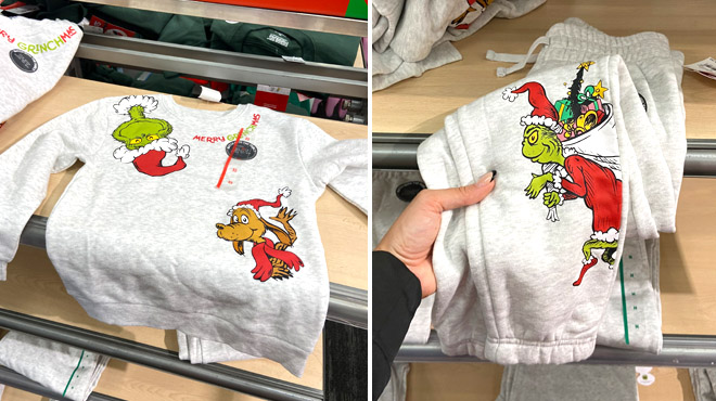 The Grinch Sweat Set