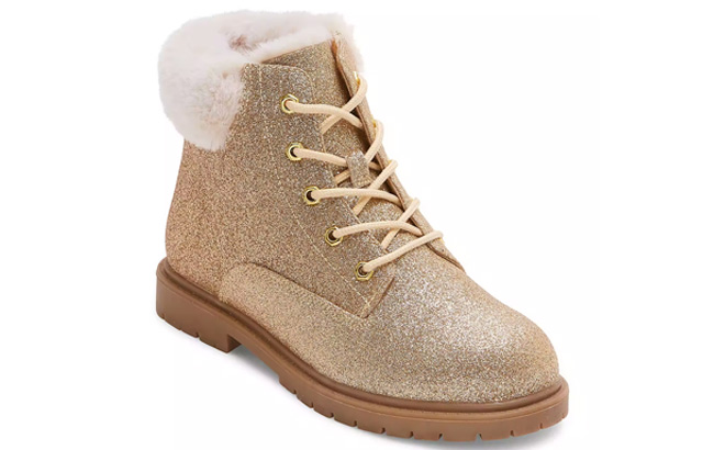 Thereabouts Little Big Girls London Flat Heel Hiking Boots Thereabouts Little Big Girls London Flat Heel Hiking Boots