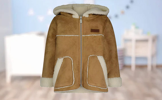 Toddler Girl Koolaburra by UGG Faux Shearling Jacket Toddler Girl Koolaburra by UGG Faux Shearling Jacket