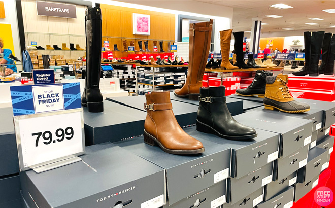 Tommy Hilfiger Womens Boots as Part of Belk Black Friday Deals