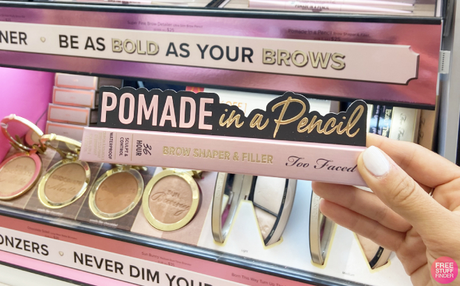 Too Faced Pomade In A Pencil Brow Shaper Filler