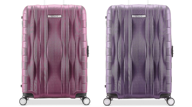 Two Samsonite Ziplite 5 Hardside Spinner Luggages