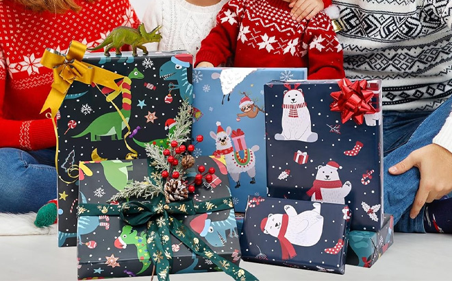 UCOVER Christmas Wrapping Paper