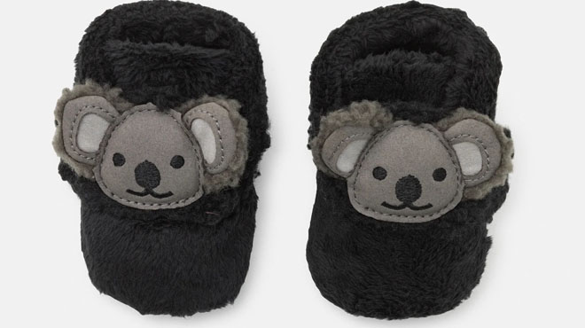 UGG Koala Bixbee Stuffie Baby Boots Black