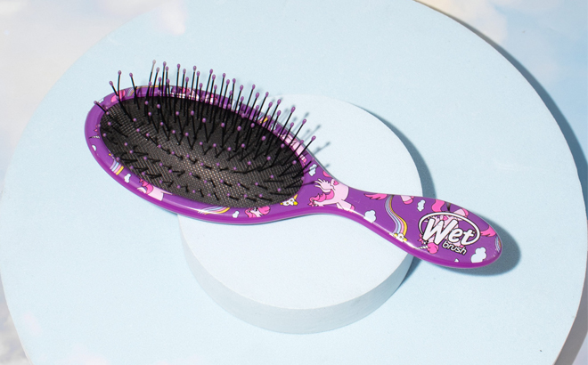 Wet Brush Kids Detangler Hair Brush in Cotton Candy