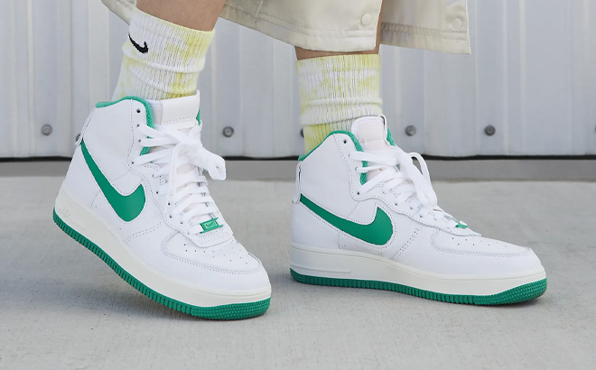 Woman is Wearing Nike Air Force 1 Sculpt 1