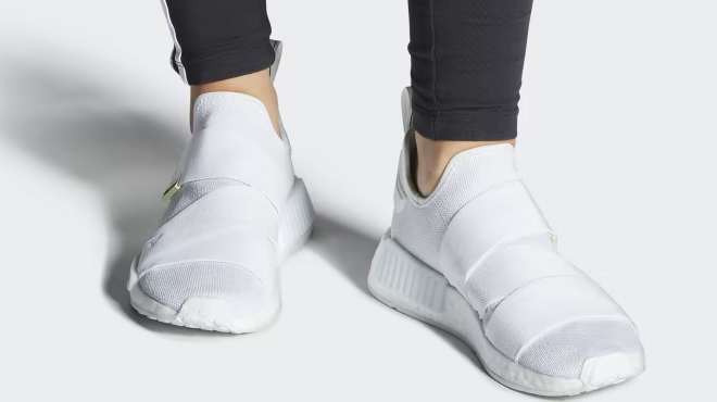 Womens Adidas NMD R1Shoes in Cloud White Womens Adidas NMD R1Shoes in Cloud White