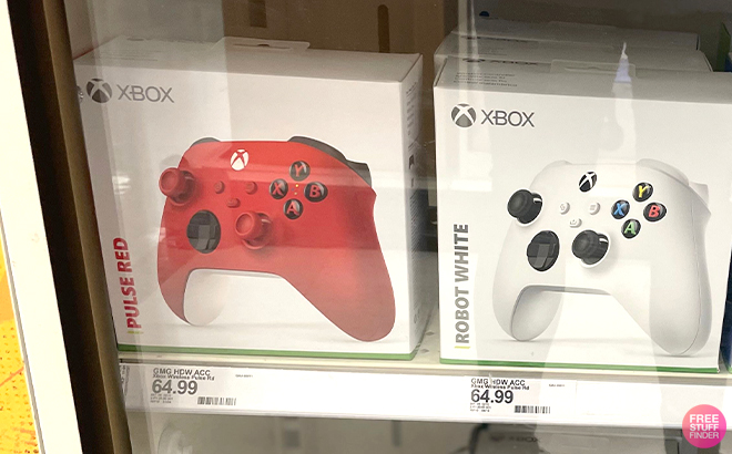 Xbox Series X and S Wireless Controller on a Shelf
