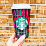a Hand Holding Starbucks Holiday Cup