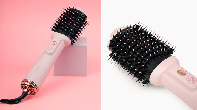 an Image of Hautness 4 in 1 Blowout Brush Hair Dryer
