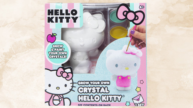 an Image of Hello Kitty Grow Your Own Crystal Kit