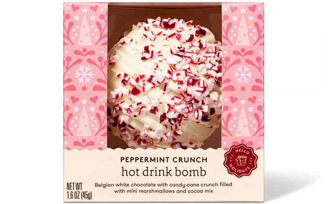 an Image of Holiday Hot Chocolate Drink Bomb