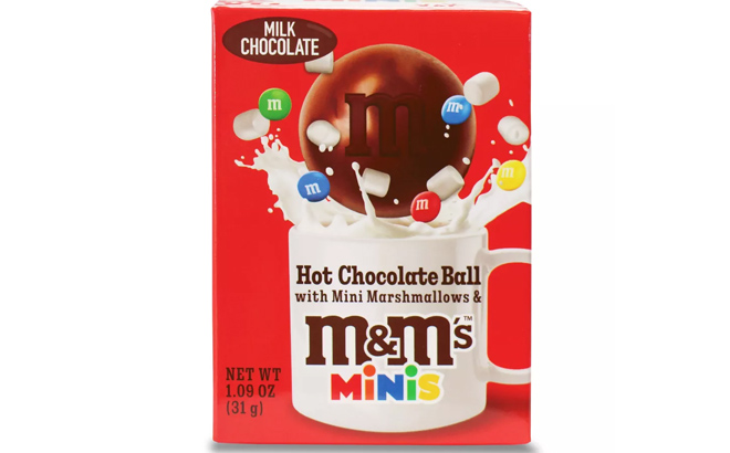 an Image of MMs Minis Hot Chocolate Ball