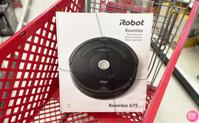 iRobot Roomba 675 Wi Fi Connected Robot Vacuum in Cart at Target