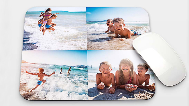 walgreens Custom Mouse Pad Photo Sample with Mouse
