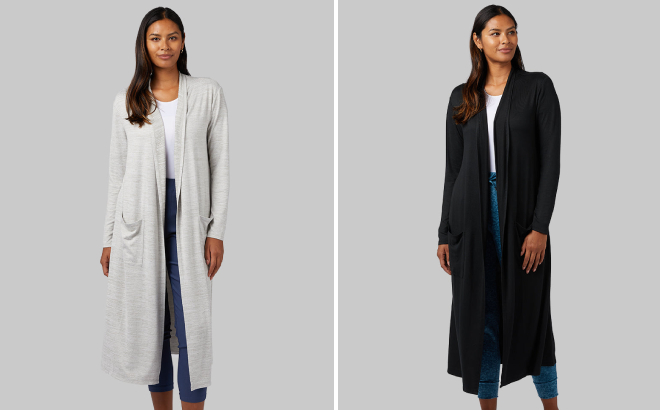 32 Degrees Womens Long Lounge Wrap