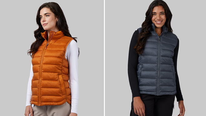 32 Degrees Womens Poly Fil Packable Vest 32 Degrees Womens Poly Fil Packable Vest