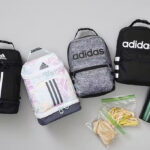 Adidas Lunch Bags on the Floor
