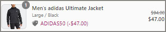 Adidas Mens Ultimate Jacket Order Summary 1 Adidas Mens Ultimate Jacket Order Summary 1