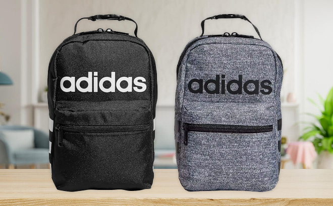 Adidas Santiago 2 Insulated Lunch Bags on the Table