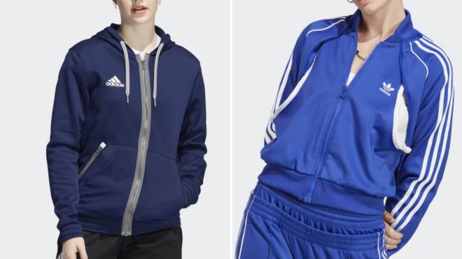 Adidas Team Issue Hoodie and Always Original Track Jacket