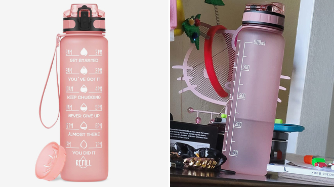 Ameitagie Motivational Water Bottle