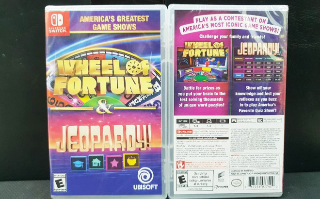 Americas Greatest Game Shows Wheel of Fortune Jeopardy Nintendo Switch