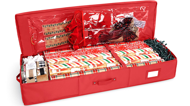 Argento 3 Compartment Gift Wrap Organizer